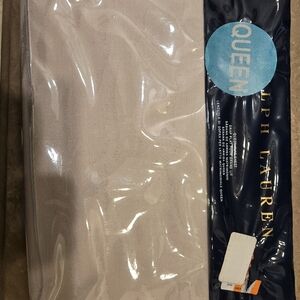 Ralph Lauren Queen Size Beige Sheet Set